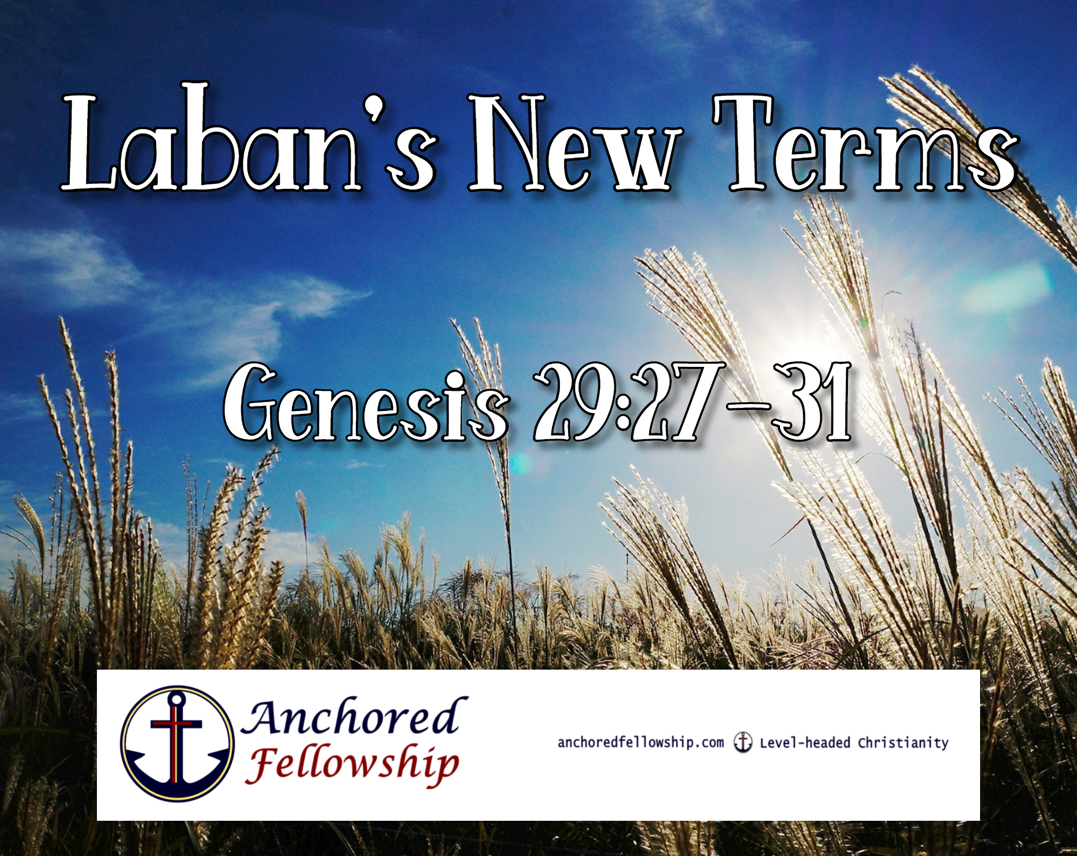 Laban\'s New Terms