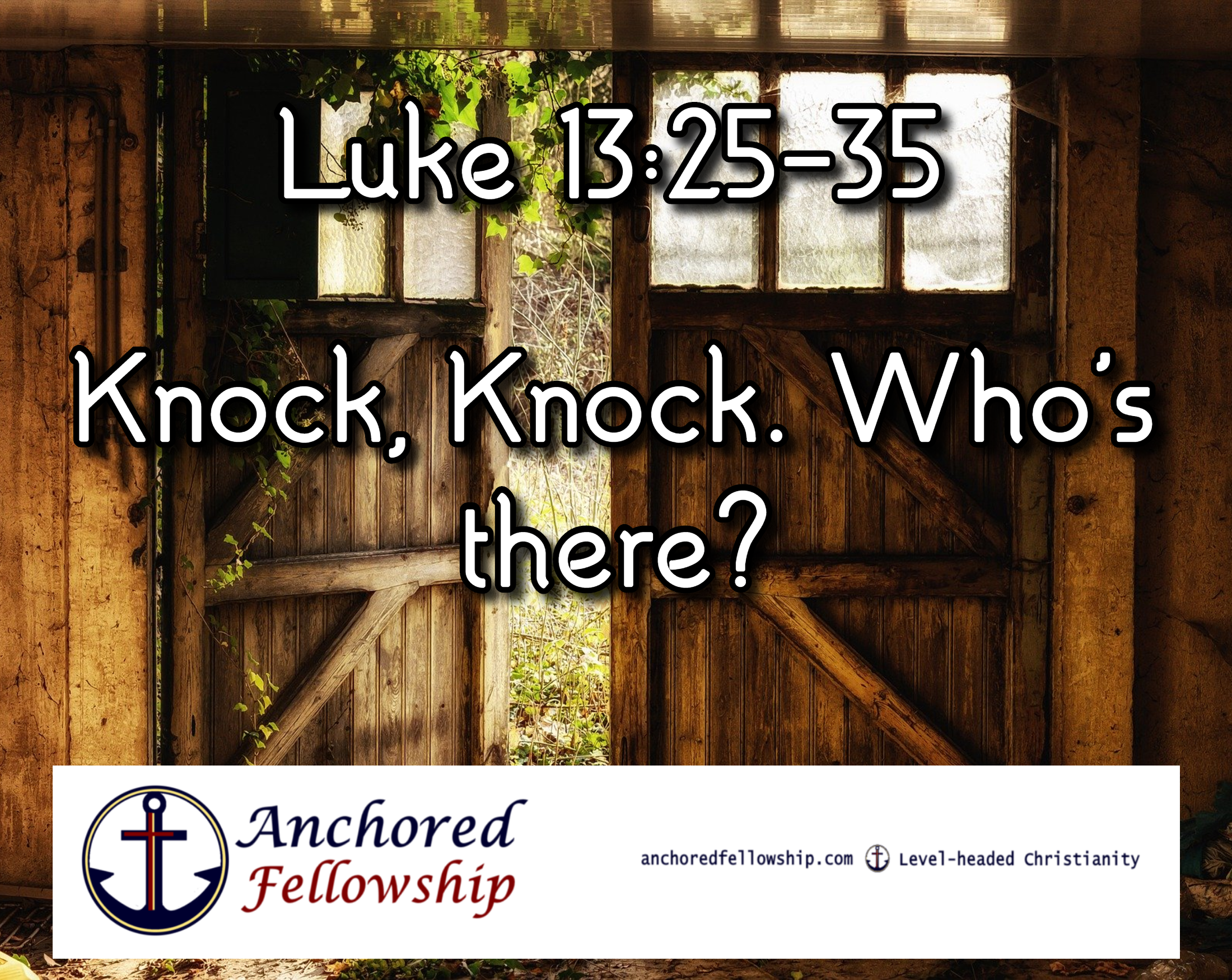 Knock, Knock. Who\'s There?