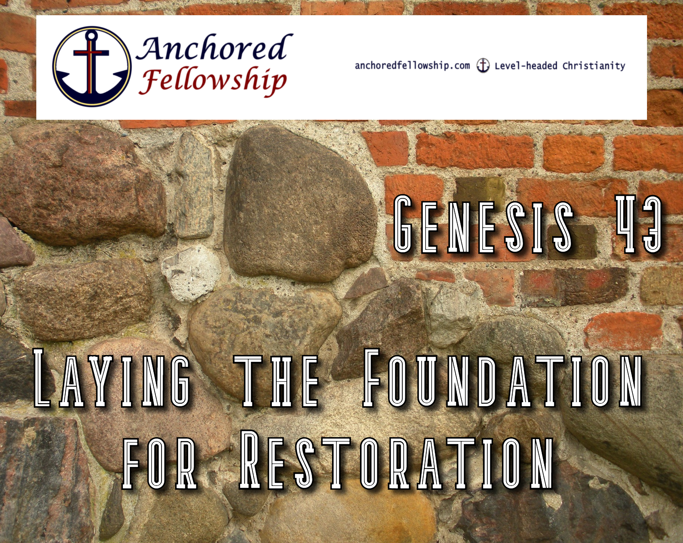 Laying the Foundation for Restoration Image