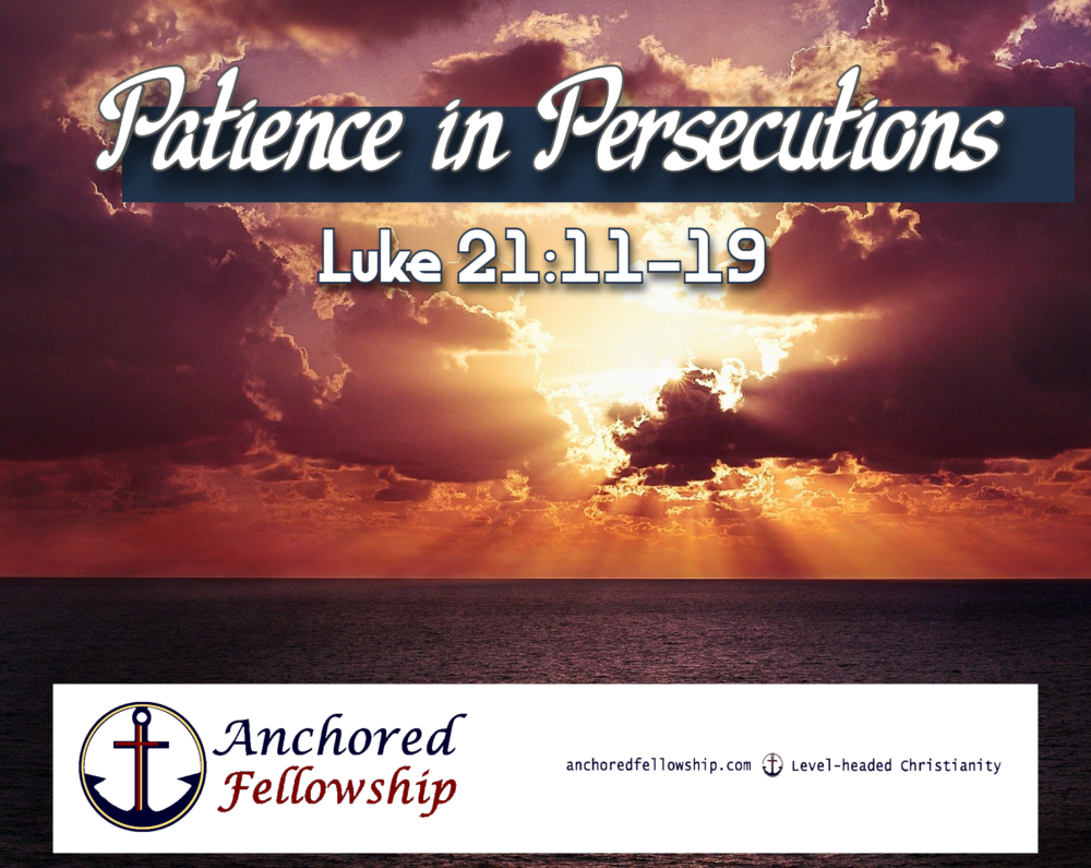 Patience in Persecutions Image