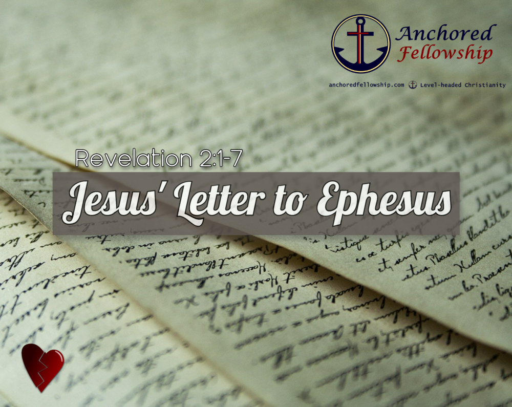 Jesus' Letter to Ephesus Image