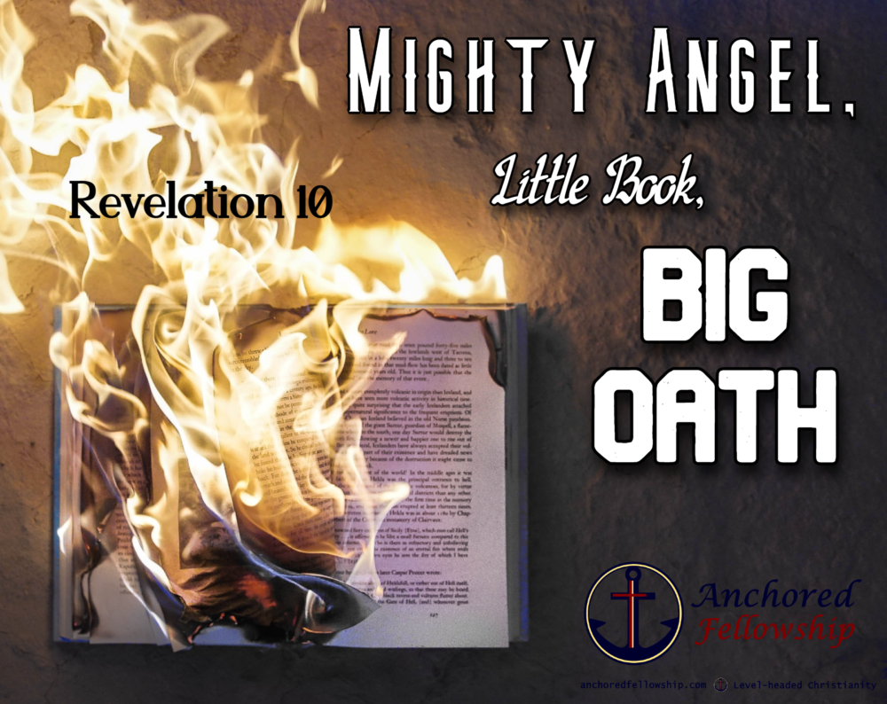 Mighty Angel, Little Book, Big Oath Image