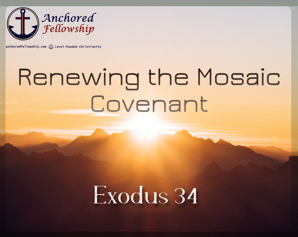 Renewing the Mosaic Covenant Image