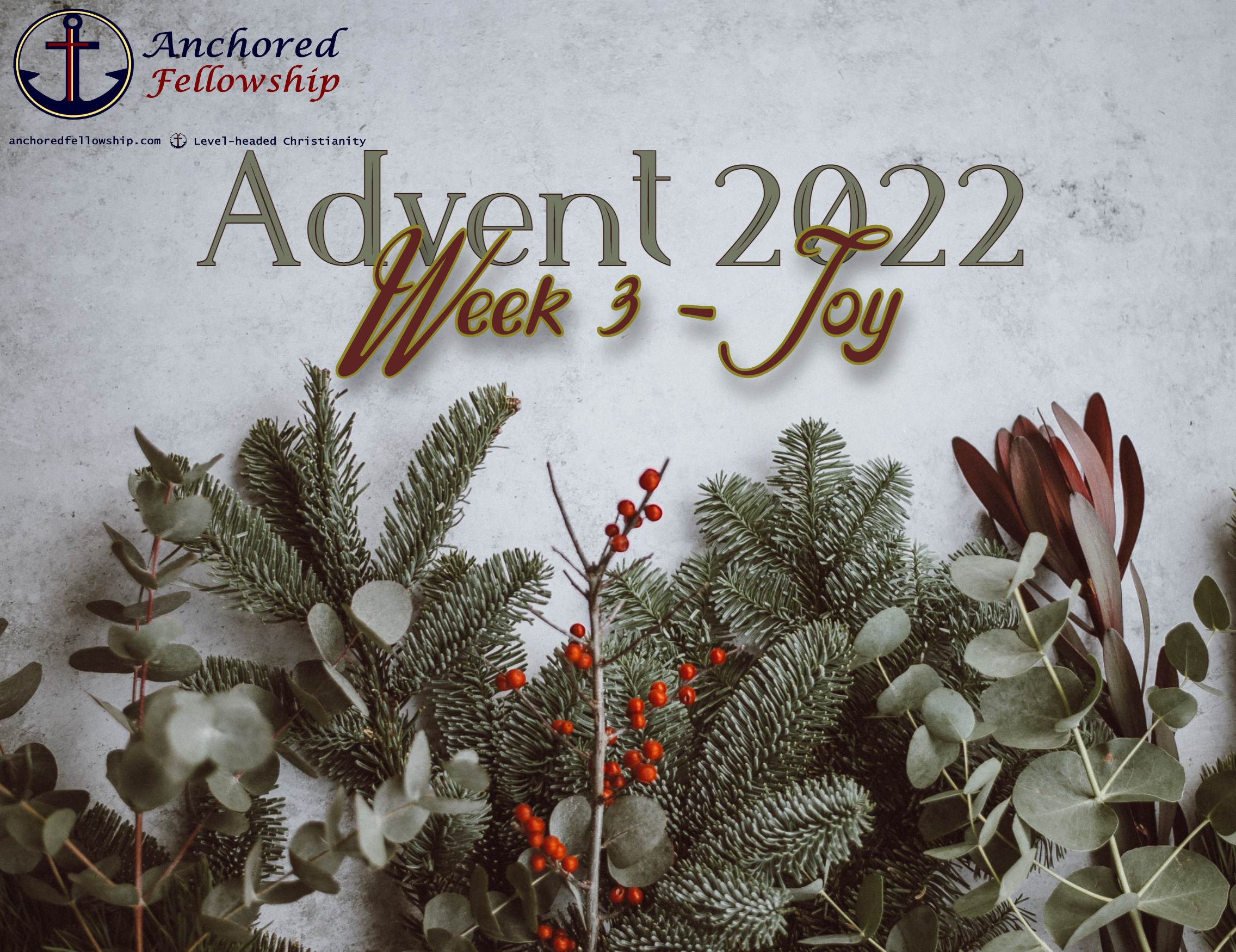 Advent 2022 - Week 3 - Joy