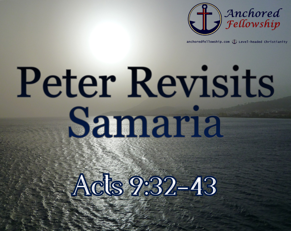 Peter Revisits Samaria Image