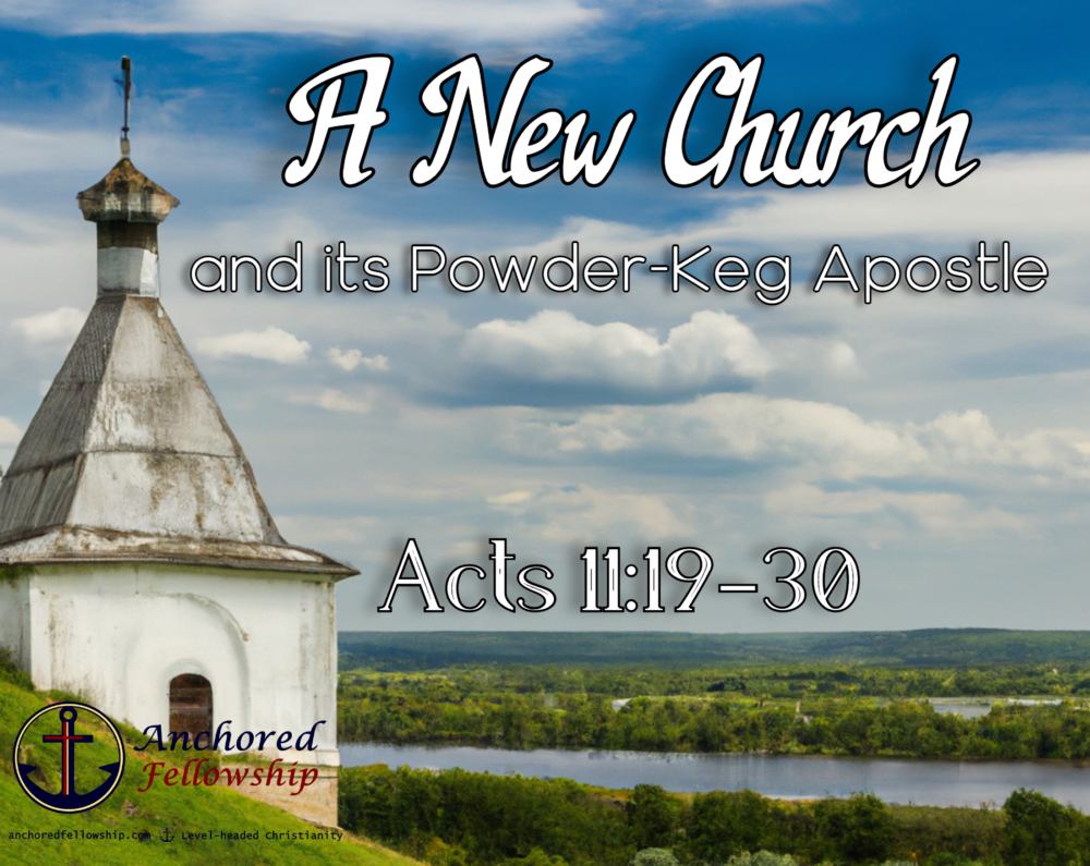 A New Church and its Powder-Keg Apostle Image