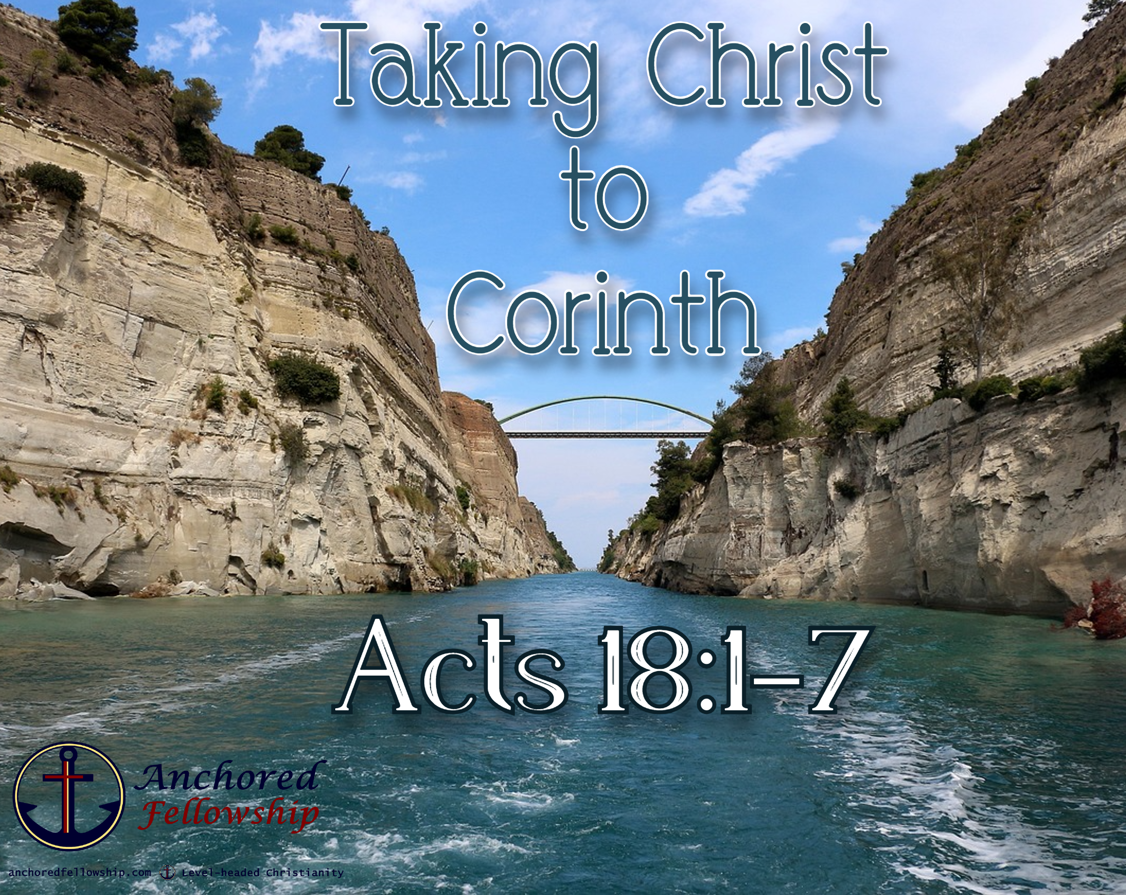 Taking Christ to Corinth