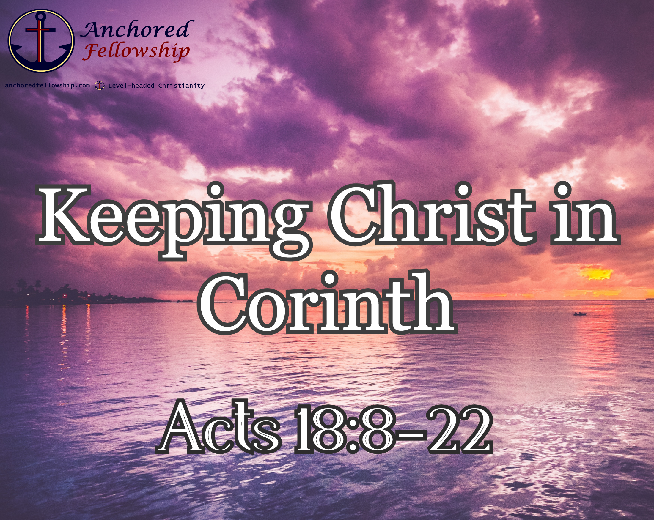 Keeping Christ in Corinth Image