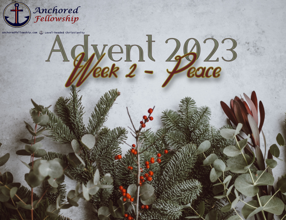 Advent 2023 - Week 2 - Peace Image