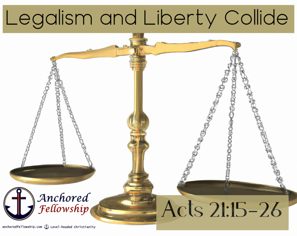 Legalism and Liberty Collide Image