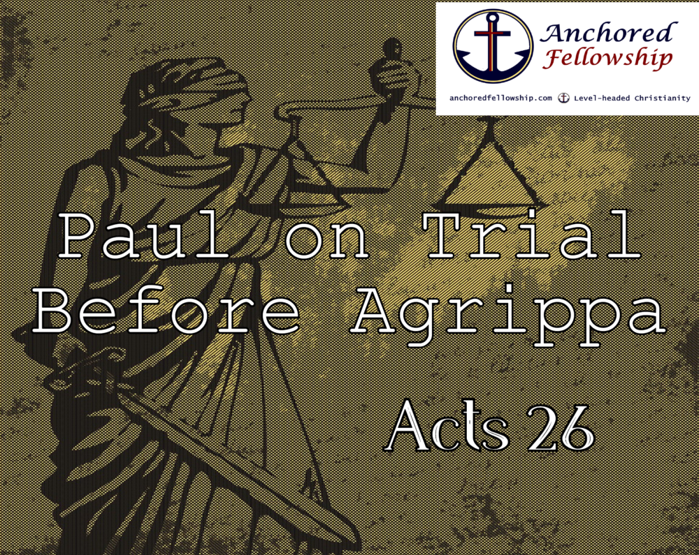 Paul on Trial Before Agrippa Image