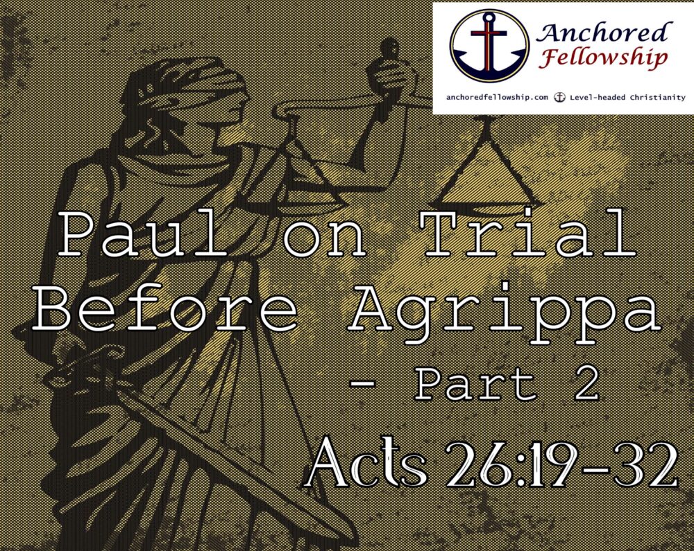 Paul on Trial Before Agrippa - Part 2 Image
