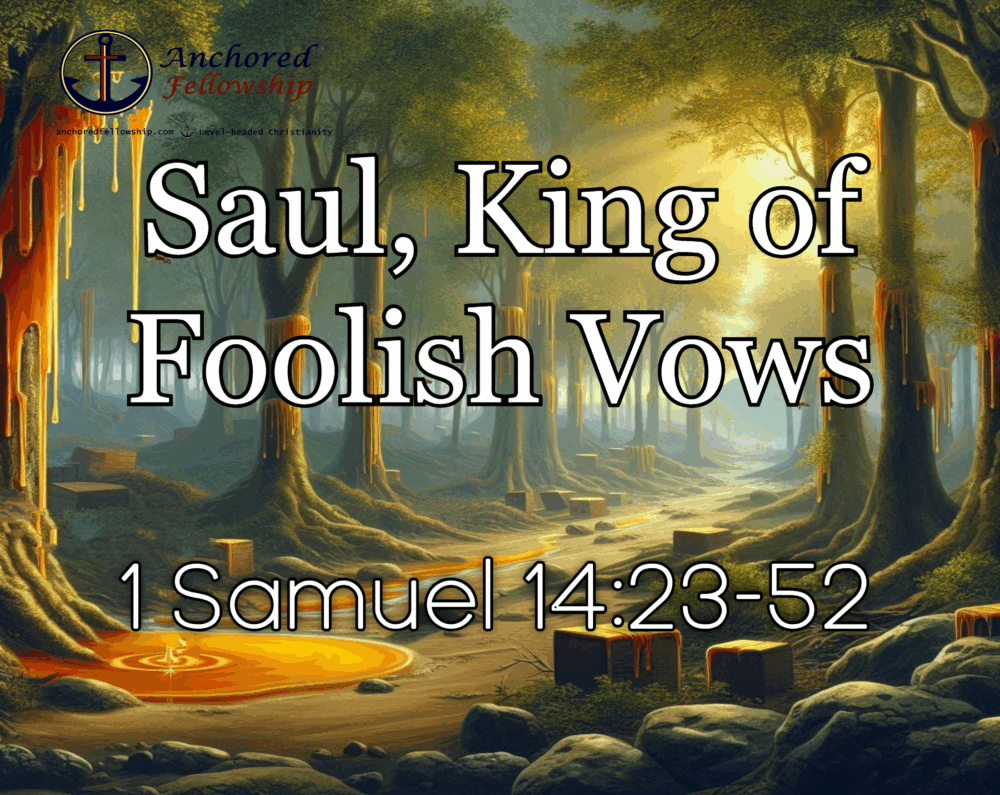 Saul, King of Foolish Vows