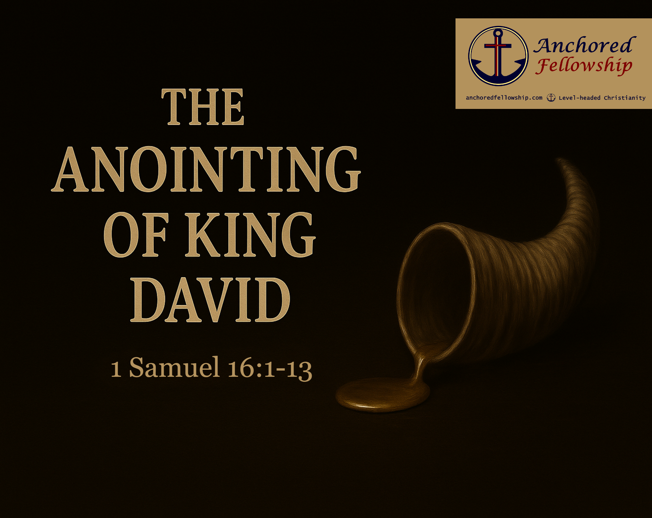 The Anointing of King David Image