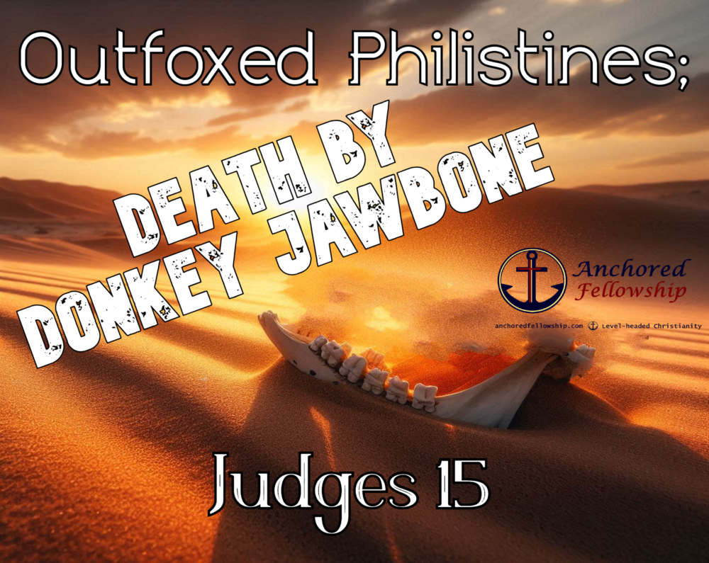 Outfoxed Philistines; Death by Donkey Jawbone Image