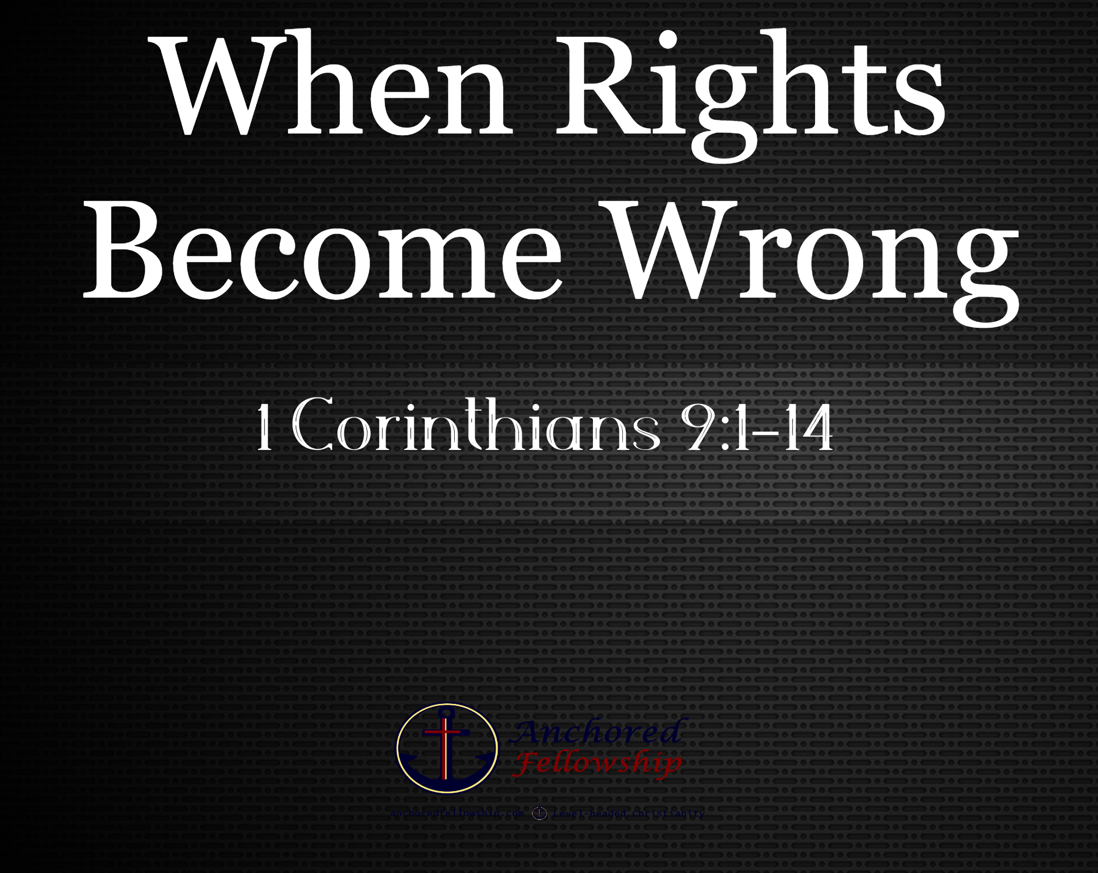 When Rights Become Wrong